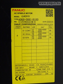 FANUC AC-Spindelmotor