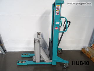 JUNGHEINRICH Hochhubwagen mit Rollenheber