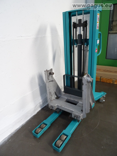 JUNGHEINRICH Hochhubwagen mit Rollenheber