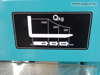 JUNGHEINRICH Hochhubwagen mit Rollenheber