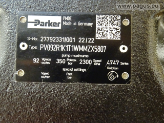 PARKER Axialkolbenpumpe