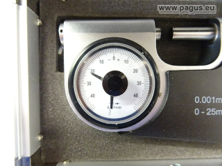 PAGUS Feinzeiger- Bügelmessschraube