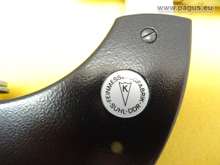 Feinmess. Suhl Feinzeiger- Bügelmessschraube