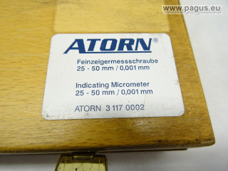 ATORN Feinzeiger- Bügelmessschraube