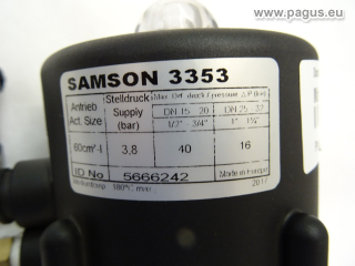 SAMSON Schrägsitzventil