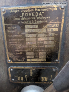 Drehmaschine Poreba TR-90B