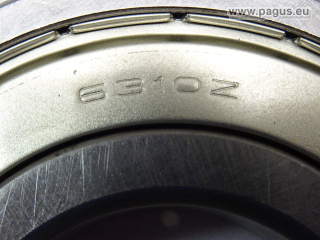 JOGO Radialkugellager, mit Schutzscheibe