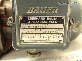 BAUER Getriebemotor