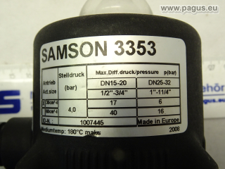 SAMSON Schrägsitzventil