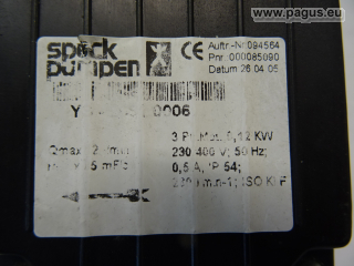 SPECK - PUMPEN Elektromotor