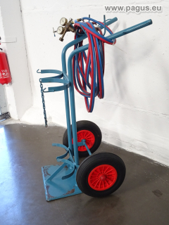 PAGUS Flaschenwagen mit Schweißausrüstung