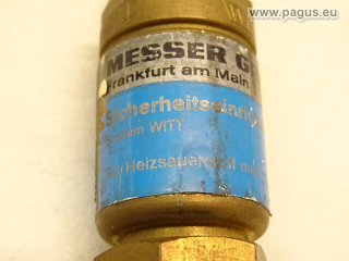 MESSER GRIESHEIM Sicherheitseinrichtung