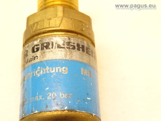 MESSER GRIESHEIM Sicherheitseinrichtung