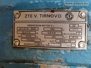 BALKANCAR Seilzug mit Elektrofahrwerk