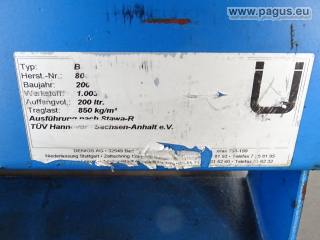 DENIOS Stahl-Auffangwanne