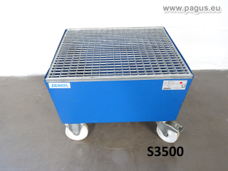 Denios mobile collecting tub