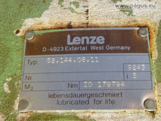 Skrzynia biegów regulacji Lenze disco