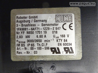 KUKA Servomotor mit Bremse