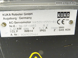 KUKA Servomotor mit Bremse