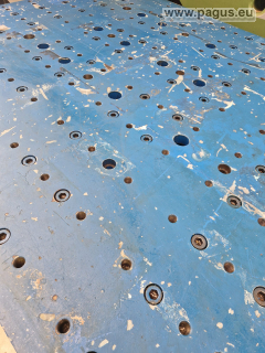 Aufspanntisch 5400 x 2000 x 420 mm