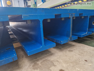 Aufspanntisch 5400 x 2000 x 420 mm