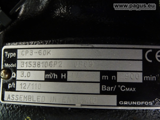 GRUNDFOS vertikale Kreiselpumpe