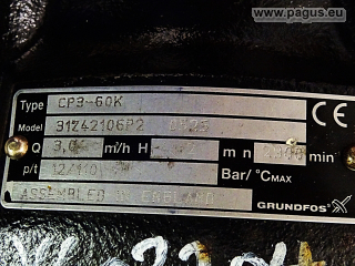 GRUNDFOS vertikale Kreiselpumpe