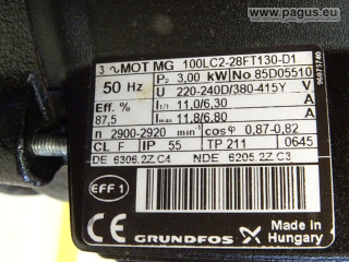 GRUNDFOS Inline-Pumpe
