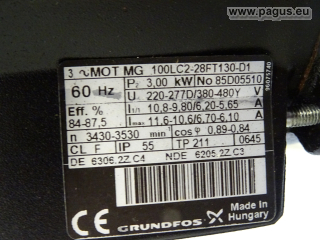 GRUNDFOS Inline-Pumpe