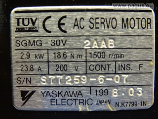 YASKAWA Servomotor mit Bremse