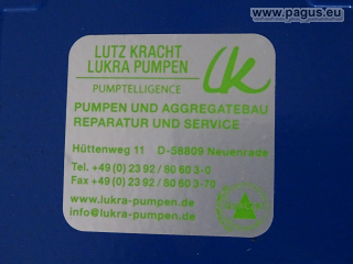 LUKRA Eintauchpumpe