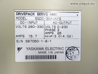 Yaskawa servo starter