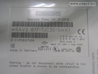 SIEMENS Bedienpanel mit Schwenkarm