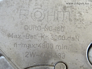 RÖHM Kraftspannfutter, pneumatisch betätigt