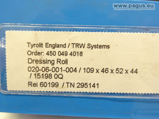 TYROLIT Diamant Profil Abrichtrolle