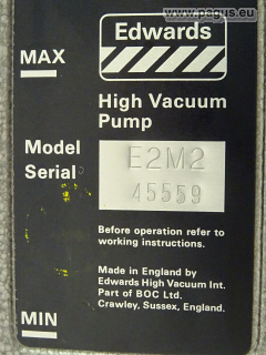 EDWARDS Vakuumpumpe