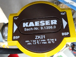 KAESER Schraubenkompressor mit Kältetrockner