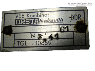 ORSTA Hydraulikpumpe mit Motor