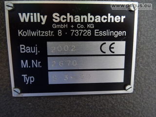 SCHANBACHER Bohrerschleifmaschine