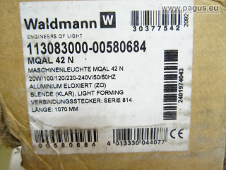 WALDMANN Maschienenleuchte