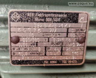 VEM Getriebemotor mit Bremse