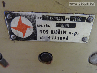 TOS Teilapparat