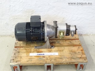 ROQUET Doppel- Hydraulikpumpe mit Motor