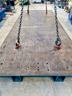 Aufspanntisch 4720 x 2120 x 730 mm