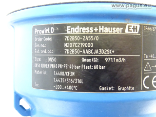 ENDRESS+HAUSER Durchflussmesser