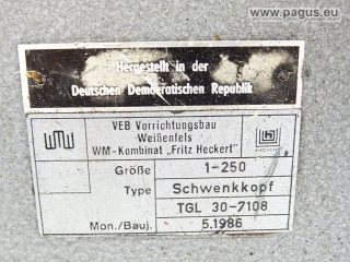 WMW Teilapparat