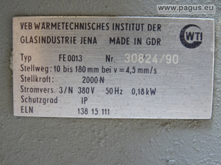 WTI Elektromechanisches Verstellgerät