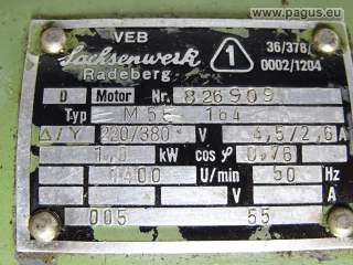 VEM Drehstrom- Elektromotor