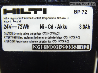 HILTI Akkupack