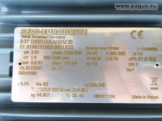 SEW-Eurodrive Getriebemotor mit Inverter